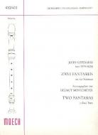 Zwei Fantasien zu vier Stimmen 