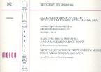 Aus Johann Sebastian Bachs Notenbüchlein für Anna Magdalena 