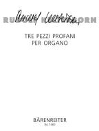 Tre pezzi profani per organo 