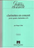 Clarinettes en concert 