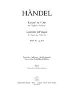 Konzert F-Dur op. 4/4 HWV 292 