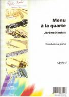 Menu à la quarte 