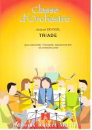 Triade, Clarinette, Trompette et Saxophone alto soli 