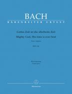 Mighty God, His time is ever best BWV 106 Standard