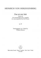 Das ist mir lieb (Psalm 116) op. 34 Standard