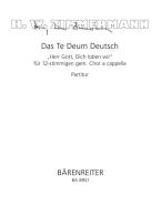 Das Te Deum Deutsch Herr Gott, Dich loben wir Standard