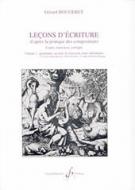 Lecons d'Ecriture d'Apres la Pratique des Compositeurs Vol. 1 