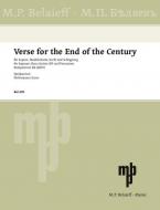 Verse for the End of the Century Komposition 84 Standard