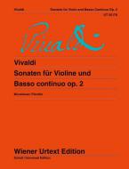 Sonatas para violín y bajo continuo op. 2 