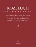 Sämtliche Sonaten für Klavier 3 