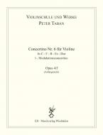 Concertino Nr. 6 in C-F-B-Es-Dur Op. 4/f (b-Modulationsconcertino) 
