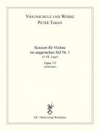 Konzert im ungarischen Stil Nr. 1 Op. 7/f 