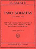 Two Sonatas K.87 & K.455 
