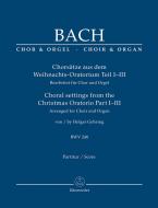Movimientos corales del Oratorio de Navidad Parte I-3 BWV 248 Standard