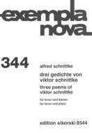 3 Poems of Viktor Schnittke 