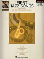 Easy Jazz Play-Along Vol. 1: First Jazz Songs 