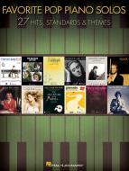 Favorite Pop Piano Solos 