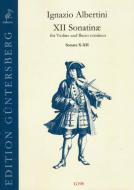XII Sonatinae, Nr. X-XII 