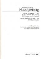 Drei Gesänge op. 73 Standard