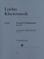 Easy Piano Music - 18th and 19th Century Vol. II 