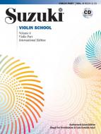 Suzuki Violin School Violin Part & CD, Volume 4 (Asian Edition) 