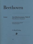 3 Piano Sonatas WoO 47 