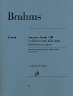 Sonatas For Clarinet And Piano op. 120/1-2 