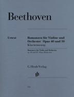 Romances para violín y orquesta 