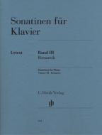 Sonatinas for Piano Vol. III 