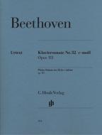 Piano Sonata no. 32 c minor Op. 111 