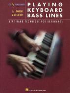 Playing Keyboard Bass Lines 