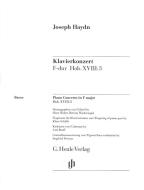Concerto F major Hob. XVIII:3 