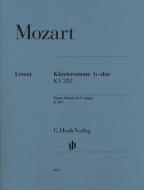Piano Sonata in G major K. 283 