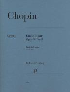 Etude E major Op. 10,3 