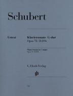 Sonata for Piano G major Op. 78 D 894 
