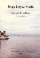 Pieza para dos en blanco 