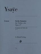 Six Sonatas Op. 27 