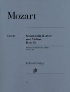 Sonatas for Piano and Violin Volume III 