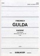 Kadenz zum 1. Satz von Mozarts Klavierkonzert D-Dur KV 537 