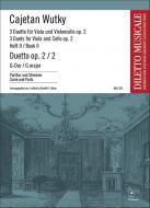 3 Duette G-Dur op. 2/2 