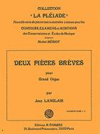 2 pièces brèves 