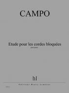 Etude pour les cordes bloquées 