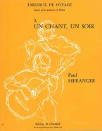 Tableaux de voyage no. 3 Un chant un soir 