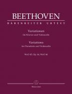 Variaciones para piano y violonchelo Standard