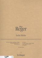 6 Stücke nach den Orgeltrios op. 47 