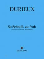 So Schnell, zu früh 
