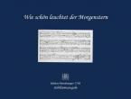 Wie schön leuchtet der Morgenstern 