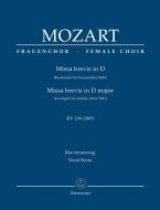 Missa brevis en re mayor KV 194 (186h) Standard