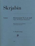 Piano Sonata no. 2 in g sharp minor Op. 19 