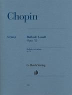 Ballade in f minor op. 52 